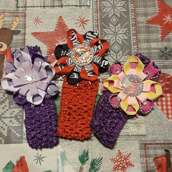 Handmade Baby Hairbows - Single or Bundled - Picture 4 of 8